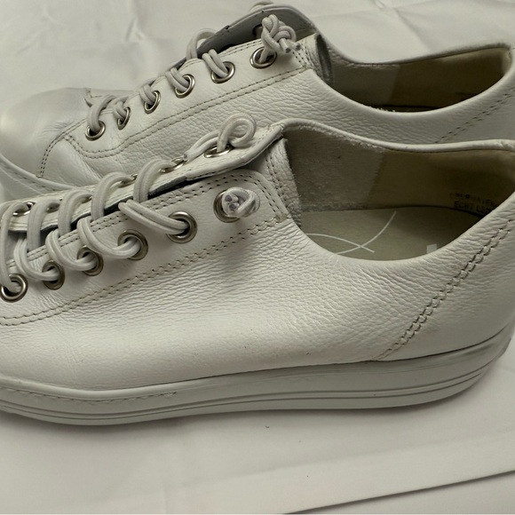 Paul Green White Hadley Platform sneaker - Picture 8 of 11